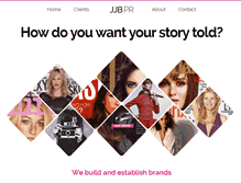 Tablet Screenshot of jjbpr.com